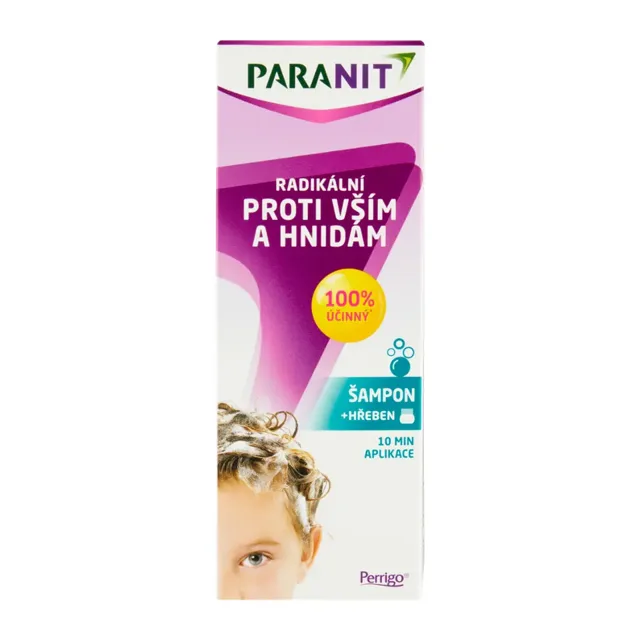 Paranit Šampon proti vším a hnidám + hřeben 200 ml