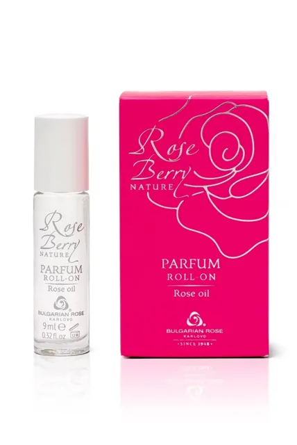 Parfémovaný roll-on bez alkoholu – 9 ml – Bulgarian Rose Karlovo