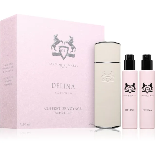 Parfums De Marly Delina Travel Set cestovní sada s pouzdrem pro ženy