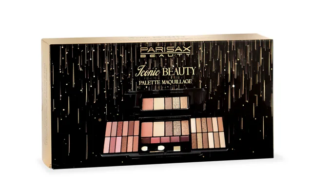 Parisax Paletka na oči, rty a tvář Iconic Beauty 37v1