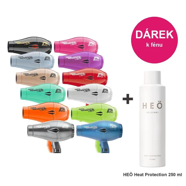 Parlux Advance Light Ceramic & Ionic + dárek Parlux Advance Light Ceramic & Ionic: Růžový