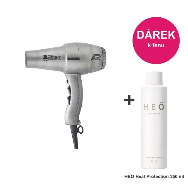 Parlux Ardent Barber Tech Ionic - Stříbrný + dárek