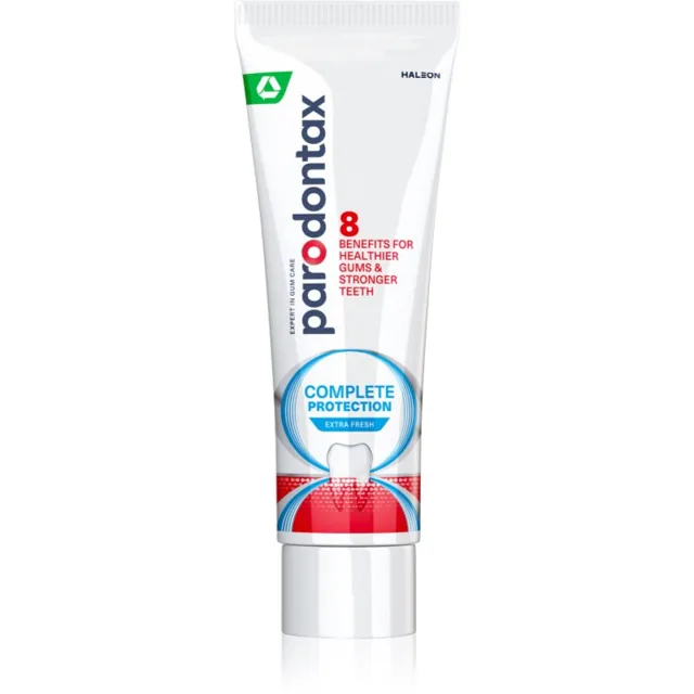 Parodontax Complete Protection Extra Fresh zubní pasta s fluoridem pro zdravé zuby a dásně 75 ml