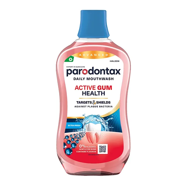 PARODONTAX Daily Gum Care Ústní voda Extra Fresh  500 ml