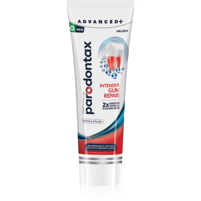 Parodontax Intensive Gum Repair White & Polish bělicí zubní pasta 75 ml