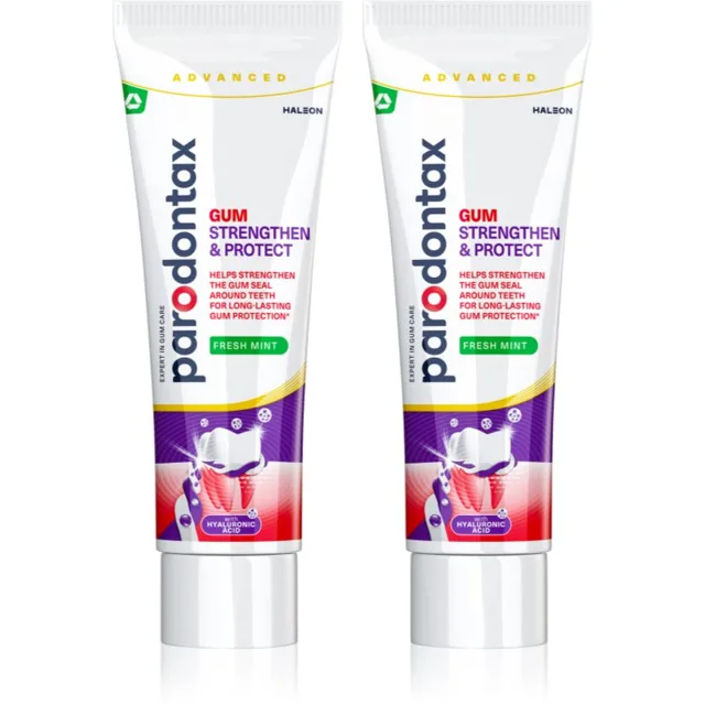 Parodontax Strengthen and Protect Fresh Mint zubní pasta 2x75 ml