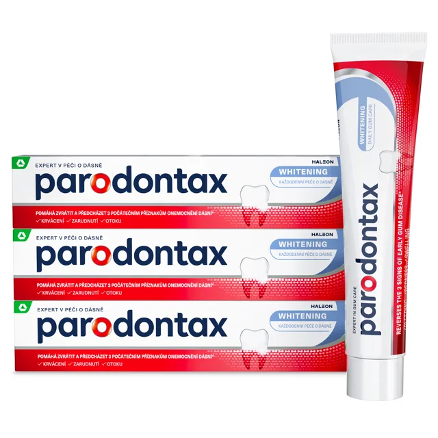 Parodontax Whitening zubní pasta 3x75 ml