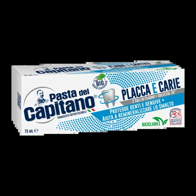 Pasta del Capitano Zubní pasta Placca e Carie 75 ml