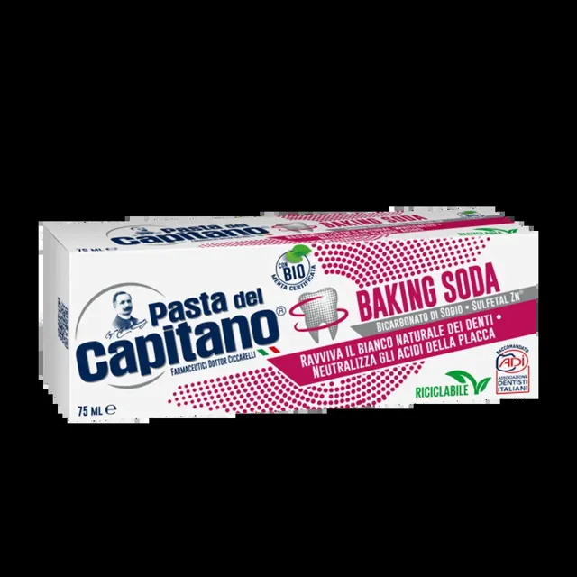 Pasta del Capitano Zubní pasta s jedlou sodou bicarbonou 75 ml