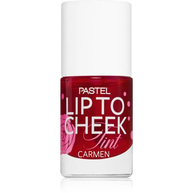 Pastel Lip To Cheek Tint tekutá tvářenka na rty a tváře odstín 01 Carmen 9.6 ml