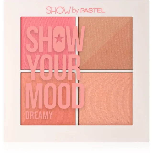 Pastel Show Your Mood paleta tvářenek odstín Dreamy 4x4.3 g