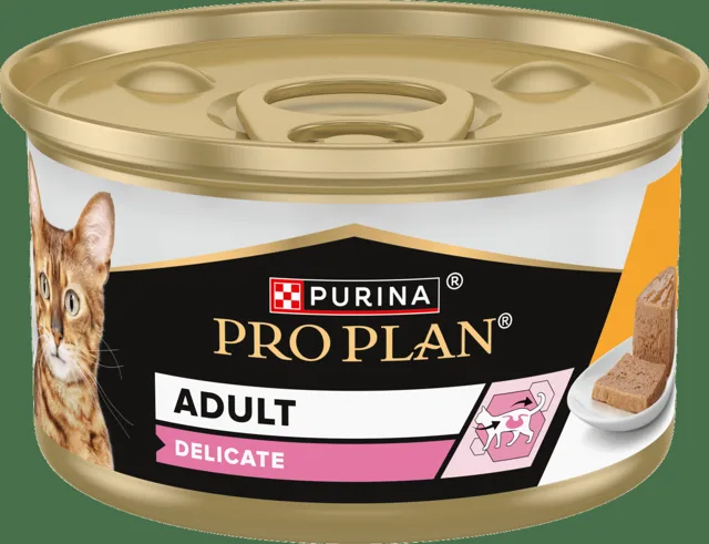 Paštika Pro Plan Cat Delicate s kuřetem 85 g