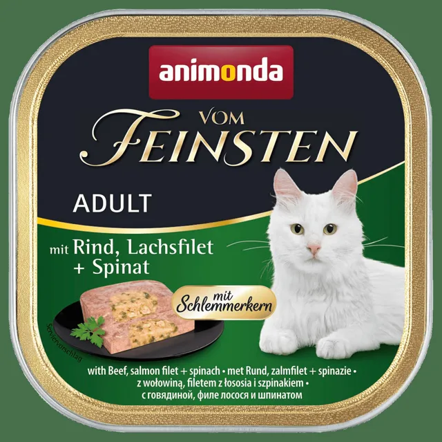 Paštika Vom Feinstein hovězí+losos+špenát 100g