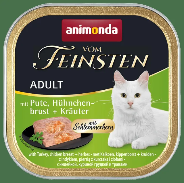 Paštika Vom Feinstein krůtí+kuřecí prsa+bylinky 100g
