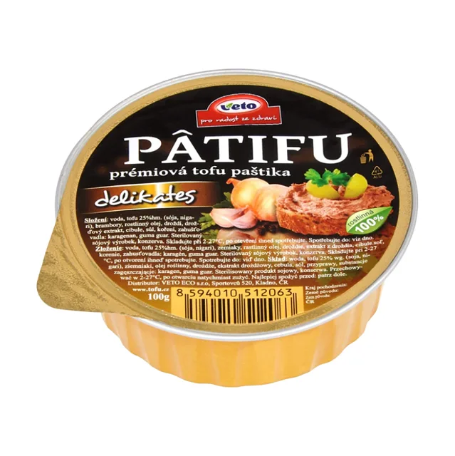 PATIFU Prémiová tofu paštika delikates 100 g