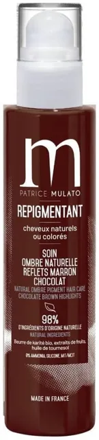 Patrice mulato Natural Shade Conditioner Re-Pigments 200ml chocolate