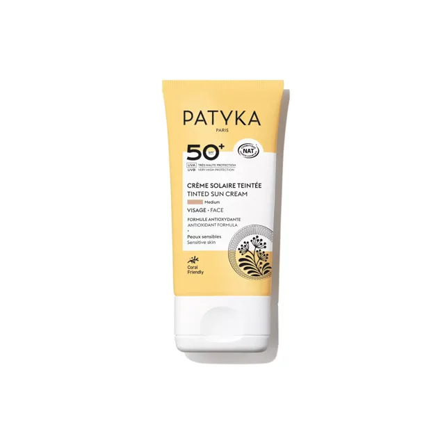 Patyka Tónovaný opalovací krém na obličej SPF50+ Tinted Face Sun 40 ml Medium