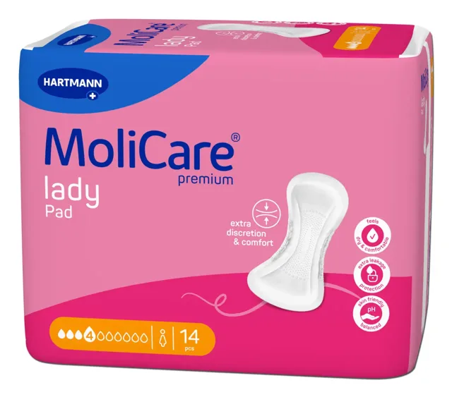Paul Hartmann MoliCare lady inkontinenční vložky 4 kapky 14 ks