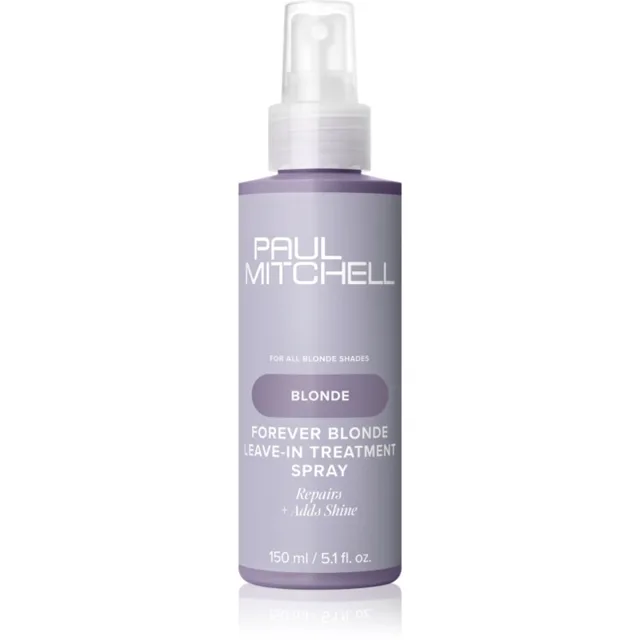 Paul Mitchell Blonde Forever Blonde Leave-In Treatment Spray bezoplachový sprej pro odbarvené, barvené a chemicky ošetřené vlasy 150 ml