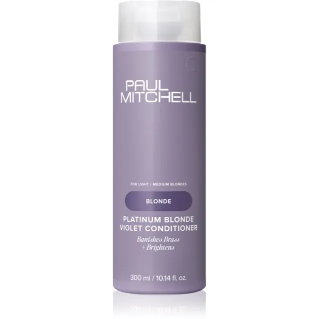Paul Mitchell Blonde Platinum Blonde Violet Conditioner fialový kondicionér pro blond a šedivé vlasy 300 ml