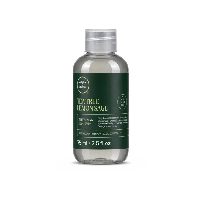 Paul Mitchell Energizující šampon pro slabé vlasy Tea Tree (Lemon Sage Thickening Shampoo) 75 ml
