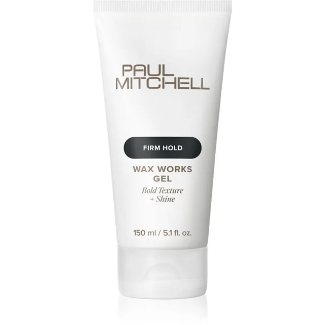Paul Mitchell Firm Hold Wax Works Gel gel na vlasy pro zářivý lesk 150 ml