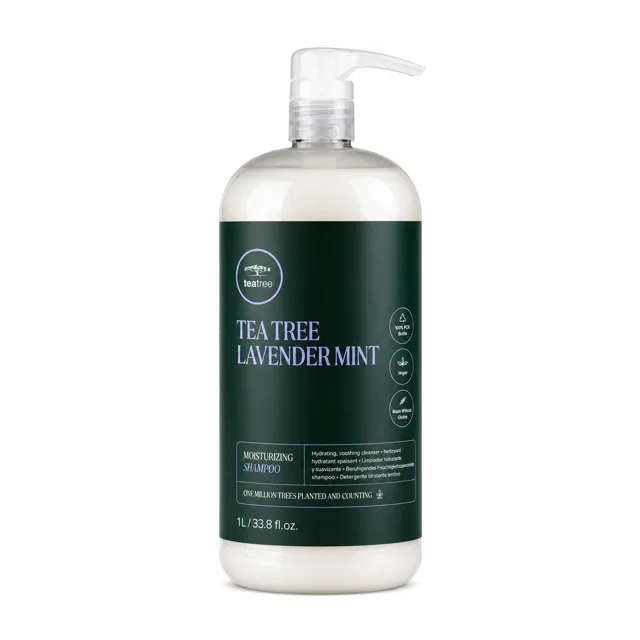 Paul Mitchell Hydratační a zklidňující šampon pro suché vlasy Tea Tree (Lavender Mint Shampoo) 1000 ml