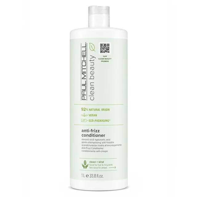 Paul Mitchell Kondicionér pro krepaté a nepoddajné vlasy Clean Beauty (Anti-Frizz Conditioner) 1000 ml