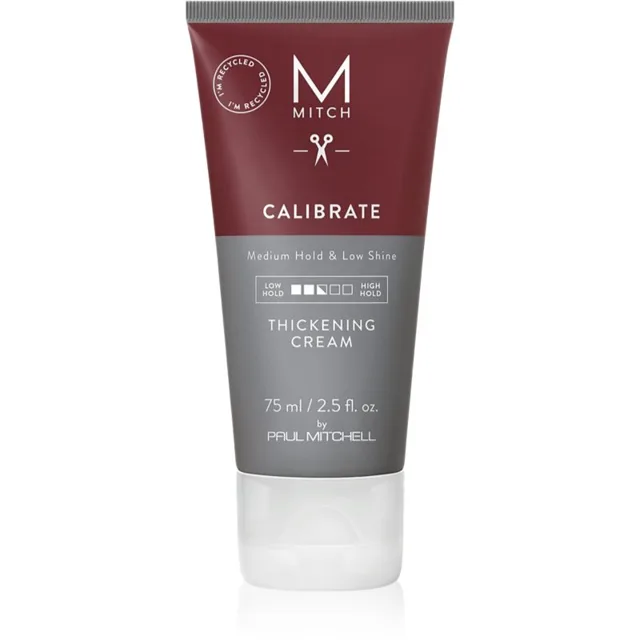 Paul Mitchell Mitch Calibrate Thickening Cream lehký stylingový krém pro hustotu vlasů 75 ml