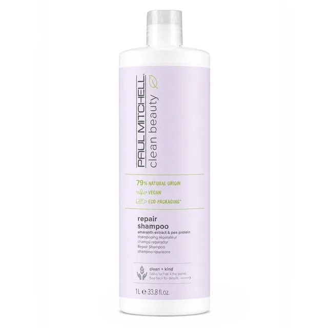 Paul Mitchell Obnovující šampon pro poškozené vlasy Clean Beauty (Repair Shampoo) 1000 ml