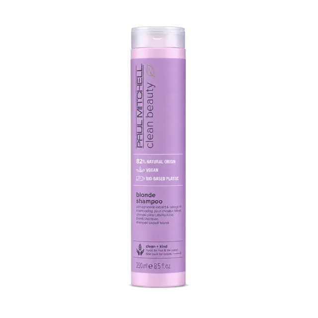 Paul Mitchell Šampon neutralizující žluté tóny Clean Beauty (Blonde Shampoo) 250 ml