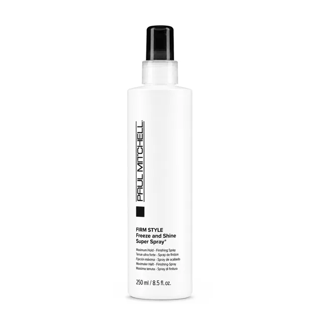 Paul Mitchell Sprej pro oslnivý lesk vlasů Firm Style (Freeze & Shine Super Spray) 250 ml
