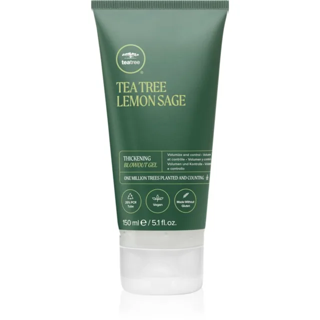 Paul Mitchell Tea Tree Lemon Sage Thickening Blowout Gel stylingový gel pro objem vlasů 150 ml