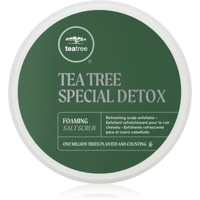Paul Mitchell Tea Tree Special Detox Foaming Salt Scrub pěnový peeling na vlasy a vlasovou pokožku 184 ml