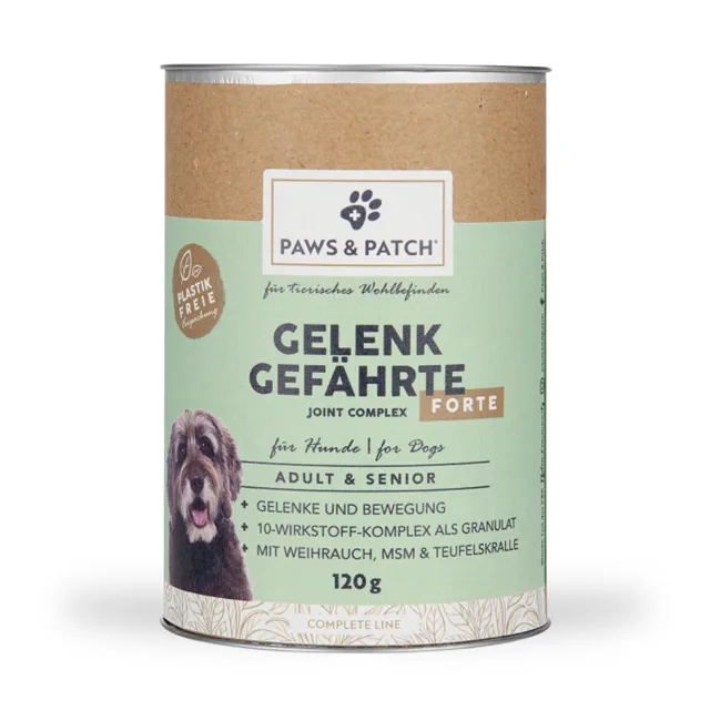 PAWS & PATCH Joint Companion Forte pro psy Adult & Senior - výhodné balení: 2× 120 g