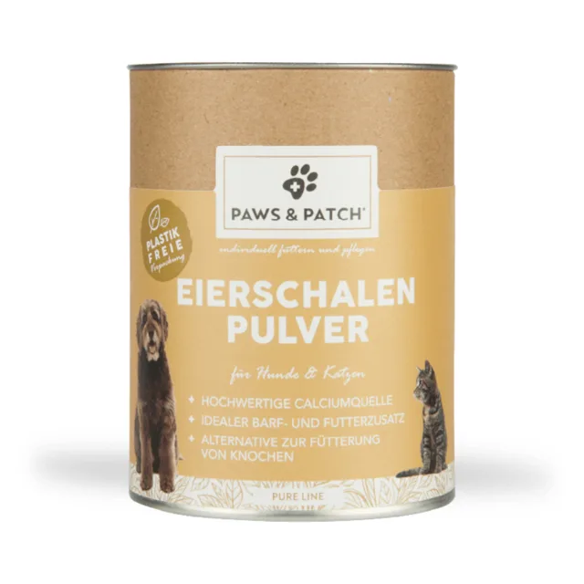 PAWS & PATCH prášek z vaječných skořápek - 350 g