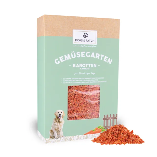 PAWS PATCH Vegetable Garden mrkvové vločky - 400 g