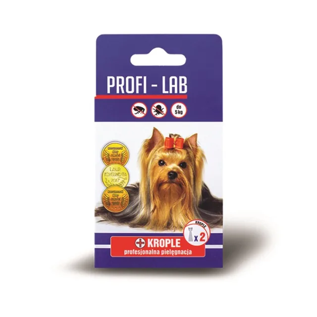 PCHEŁKA Profi-Lab Kapky pro péči o psy do 5 kg 2 x 1,0 ml