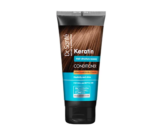 Péče pro obnovu matných a křehkých vlasů Dr. Santé Keratin - 200 ml