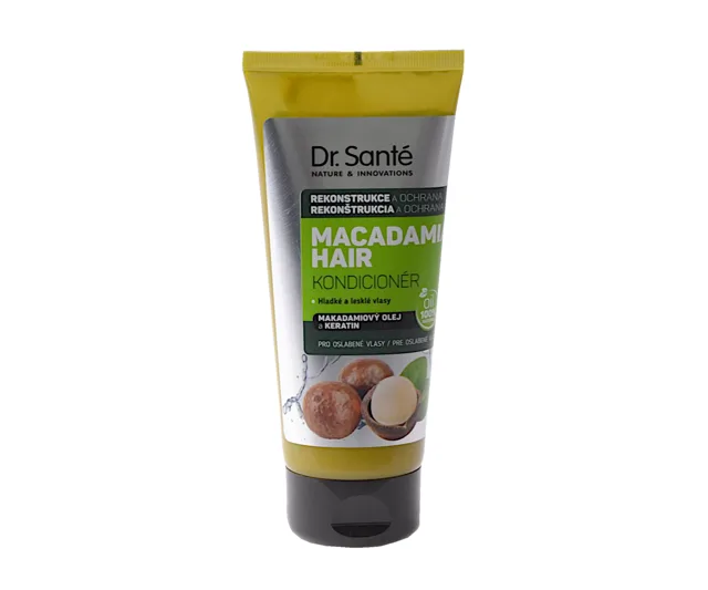 Péče pro rekonstrukci poškozených vlasů Dr. Santé Macadamia - 200 ml