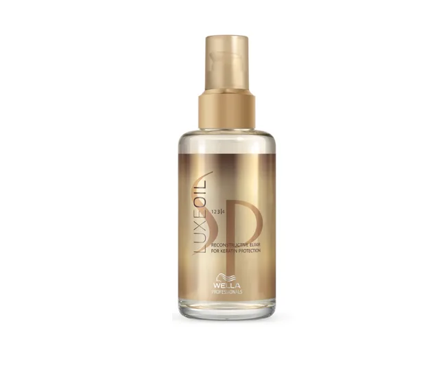 Pečující olej pro všechny typy vlasů Wella Professionals SP LuxeOil Reconstructive Elixir - 100 ml + dárek zdarma