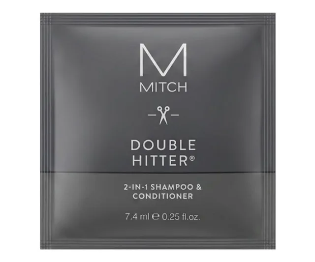 Pečující šampon a péče Paul Mitchell Mitch Double Hitter - 7,4 ml