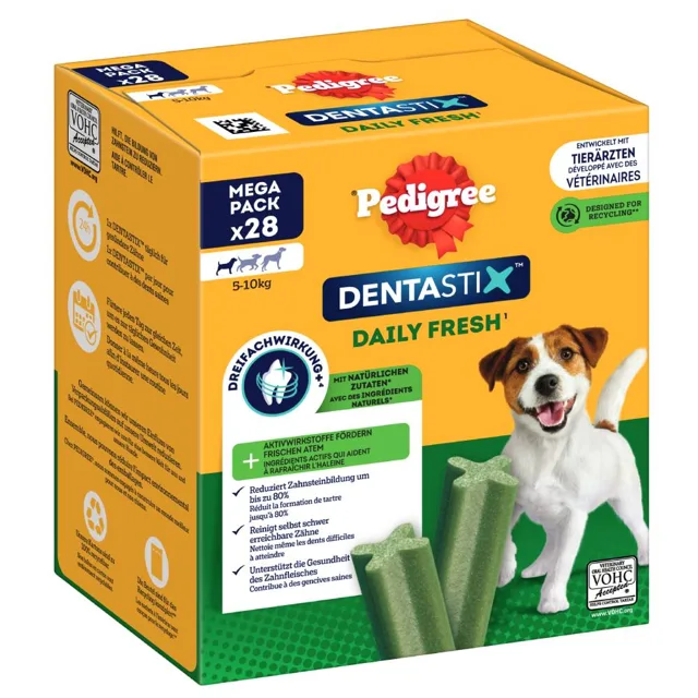 Pedigree Dentastix Fresh každodenní svěžest - 28 ks Small - pro malé psy