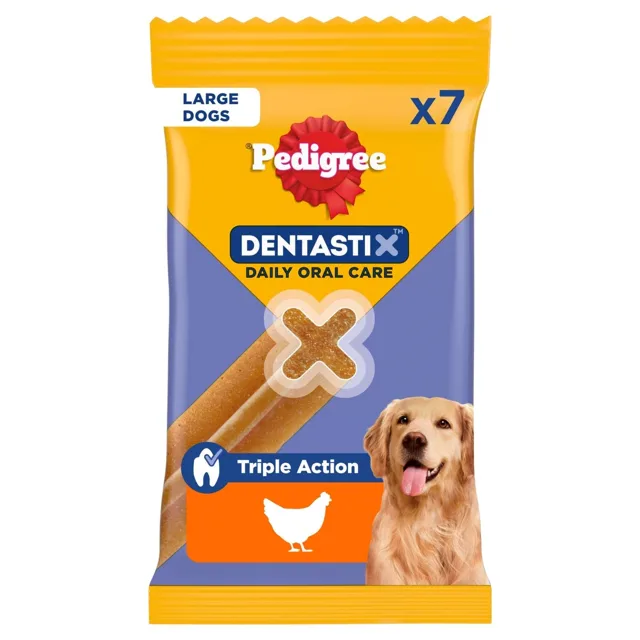 Pedigree Dentastix Large Breeds (25+ kg) - pamlsek pro psy velkých plemen 7 ks