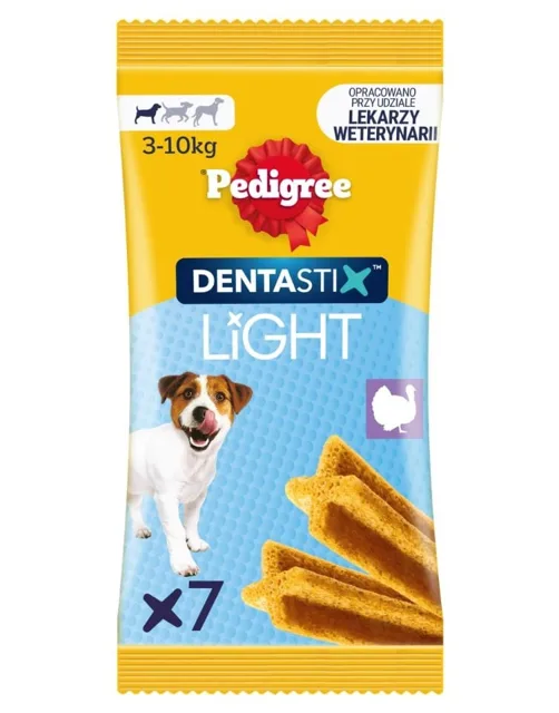 PEDIGREE Dentastix Light Dental Chews S 7 ks dentální pamlsky pro psy malých plemen