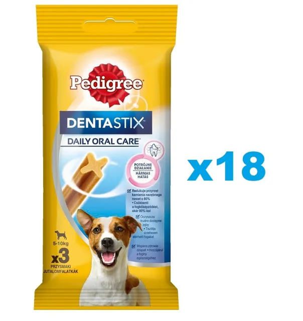 PEDIGREE DentaStix (malá plemena) zubní pamlsek pro psy 54 ks - 18x45g