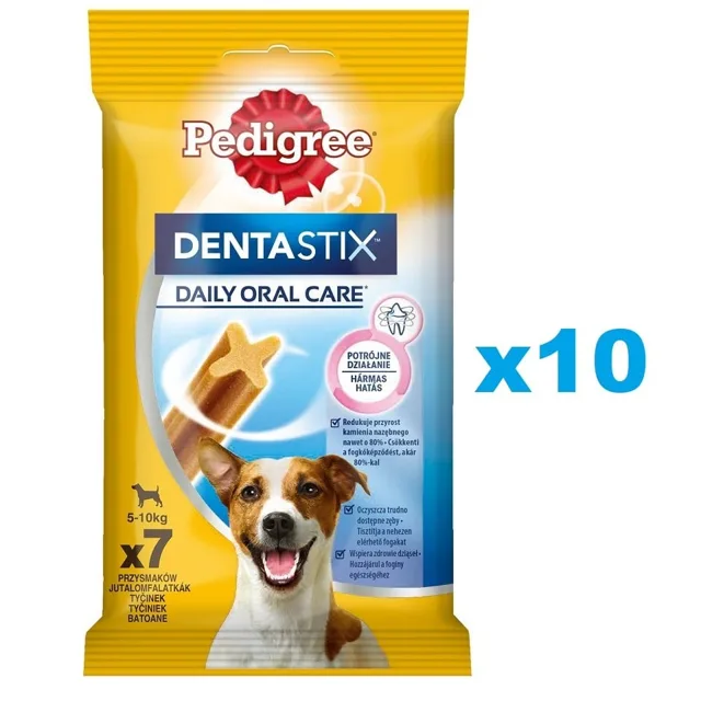 PEDIGREE DentaStix (malá plemena) zubní pamlsek pro psy 70 ks - 10x110g