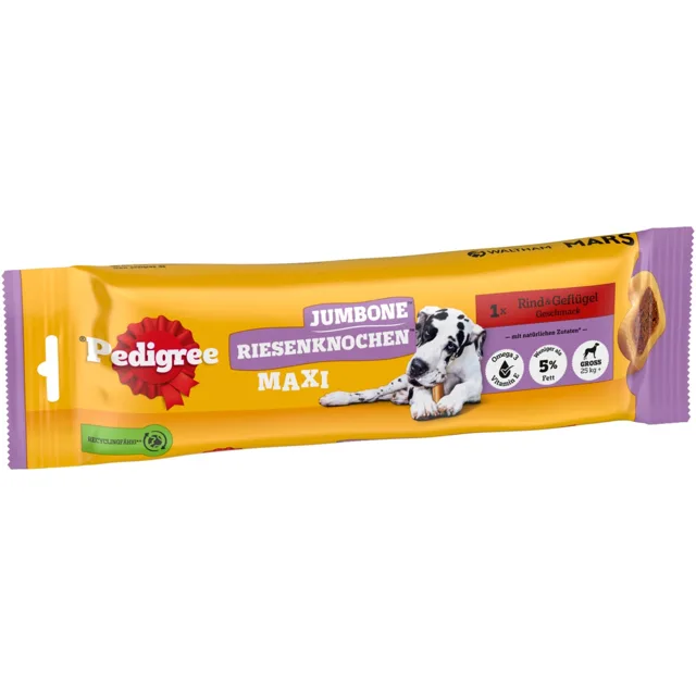 Pedigree Jumbone - hovězí - maxi 180 g  (1 kus)