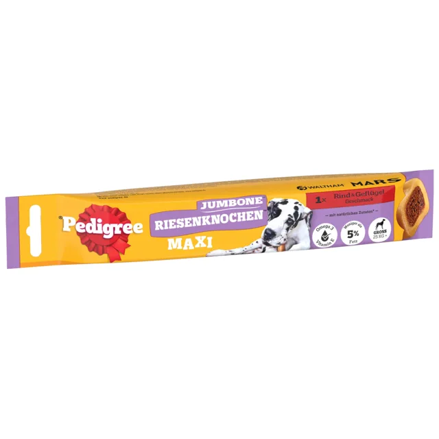 Pedigree Jumbone - hovězí - výhodné balení medium 6 x 180 g (6 x 2 kusy)