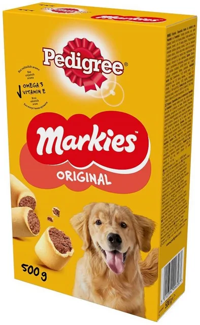 PEDIGREE Markies Original 6x500g křupavé sušenky pro dospělé pro psy